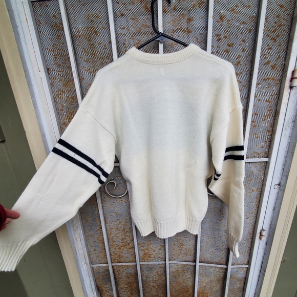 Vintage Cliff Engle NFL New York Jets Knit Pullover Sweater Size M USA. - Picture 6 of 6